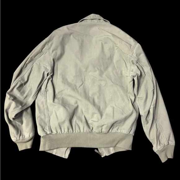 Carhartt Olive Bomber Jacket - Picture 3 of 4